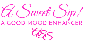 A Sweet Sip! A Good Mood Enhancer! logo