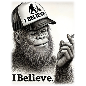 "BIGFOOT Believer" designed by ASScoozie