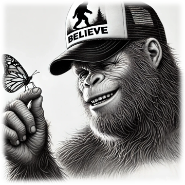"BIGFOOT Believer" designed by ASScoozie