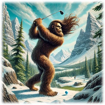 “BIGFOOT Golf Pro” – ASScoozie Design on FrostBuddy Universal Buddy | A Sweet Sip