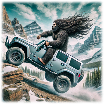 "BIGFOOT Jeeper" designed by ASScoozie