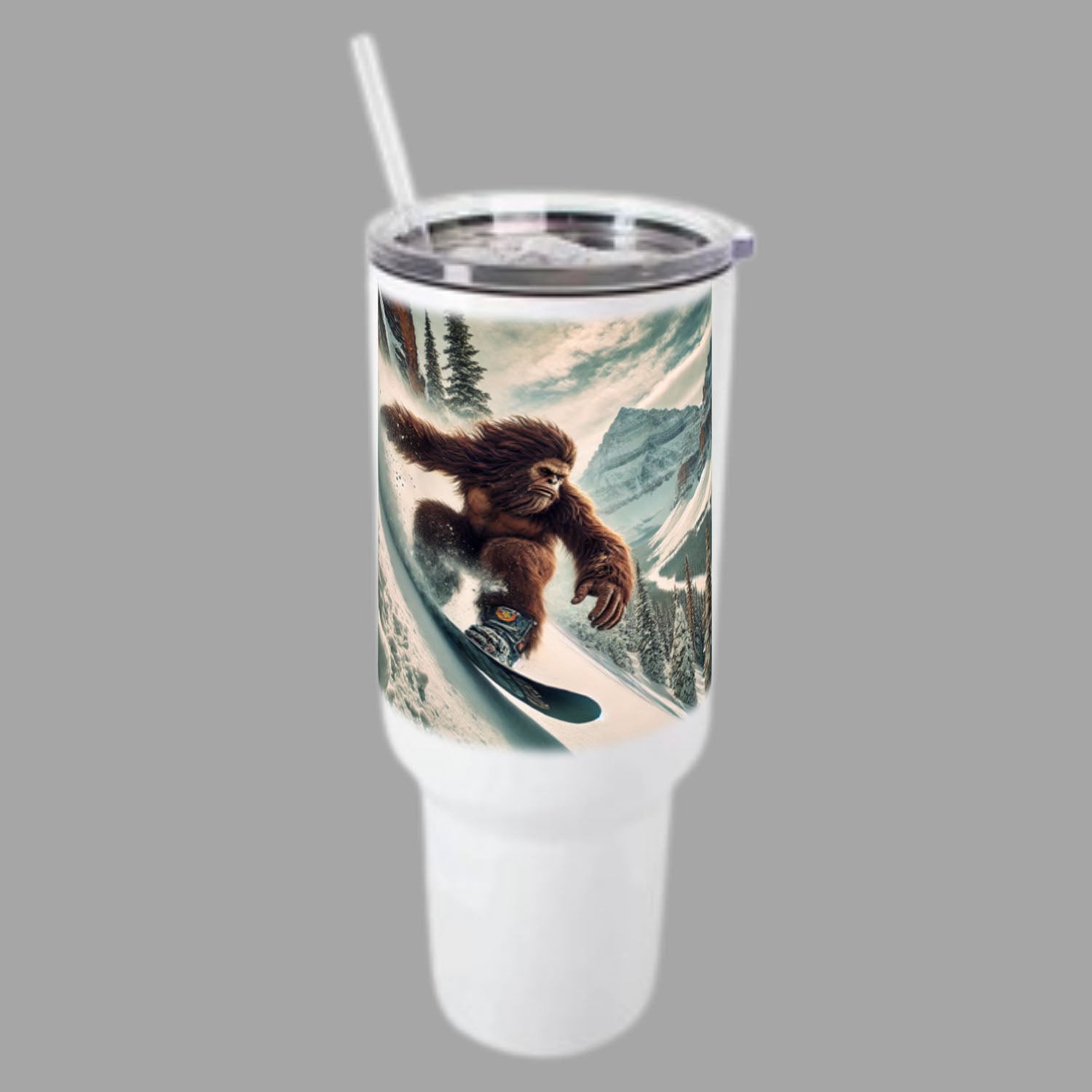 "BIGFOOT EPIC Snowboard" designed by ASScoozie