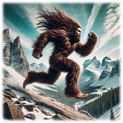 "BIGFOOT Running" designed by ASScoozie