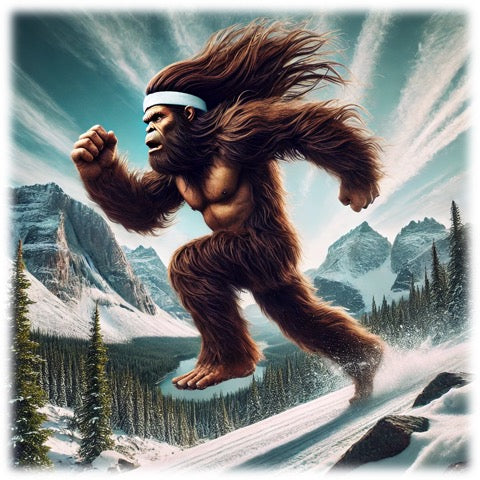 "BIGFOOT Running" designed by ASScoozie