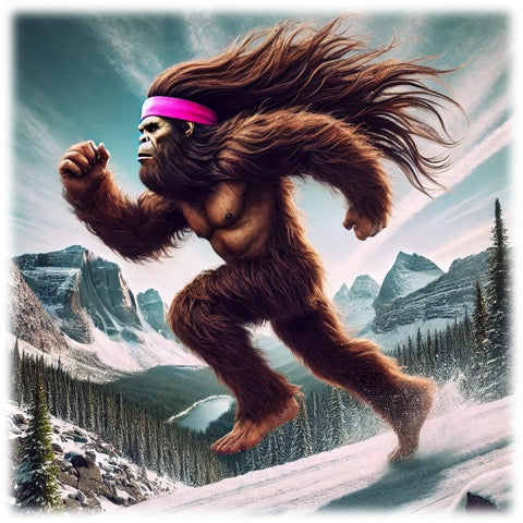 "BIGFOOT Running" designed by ASScoozie
