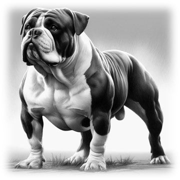 "Brave Heart Bulldog" designed by ASScoozie