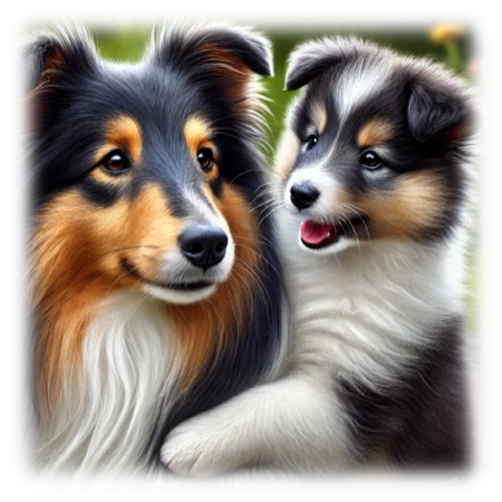 “Collie – Family Bond” – ASScoozie Design on FrostBuddy Universal Buddy | A Sweet Sip