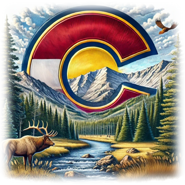 “Colorful Colorado” – ASScoozie Exclusive Design on a Frostbuddy Universal Buddy Stainless Steel Can Cooler | Colorado Adventure Drinkware by A Sweet Sip!
