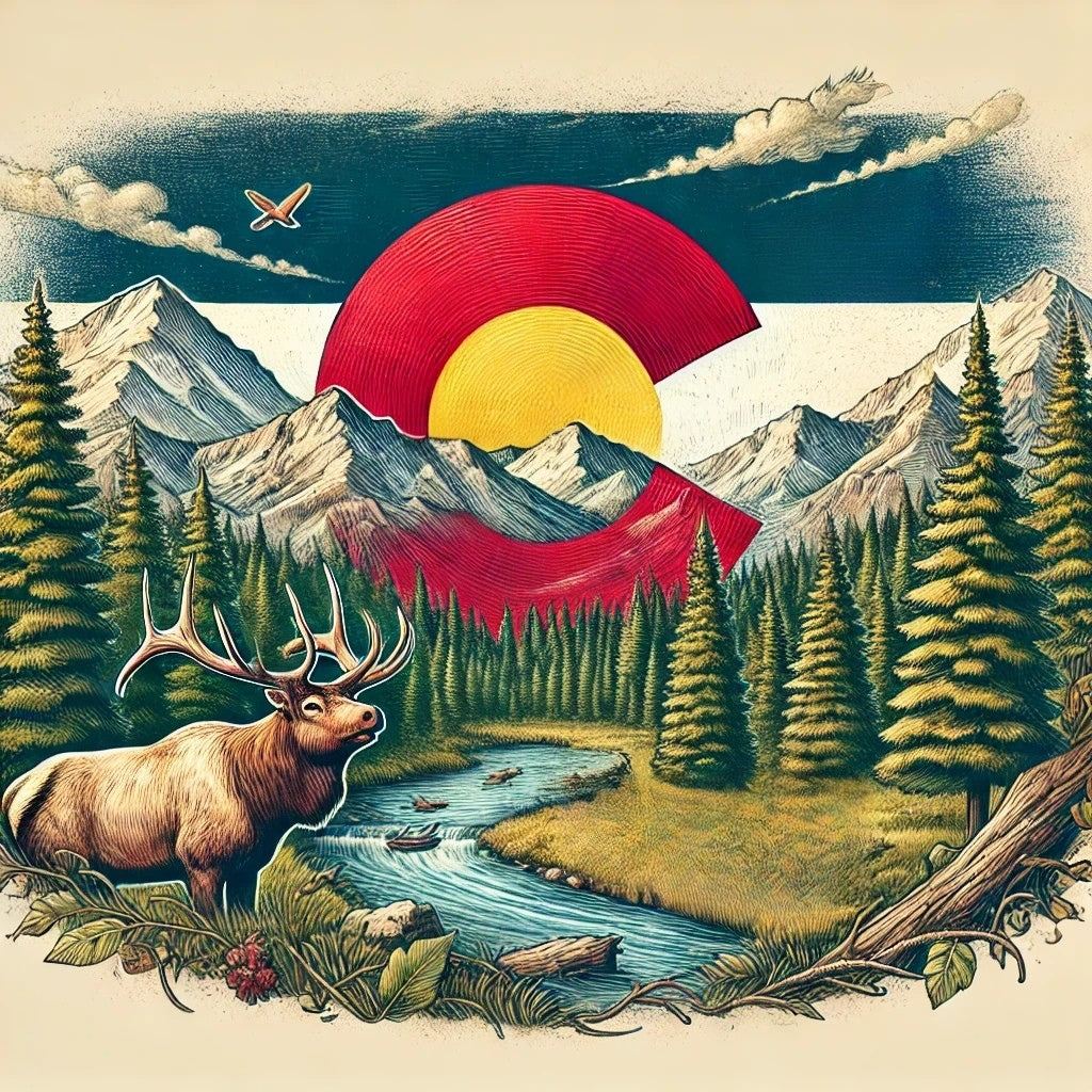 "Colorado Proud" designed by ASScoozie