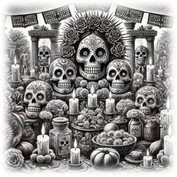 "Day of the Dead" designed by ASScoozie