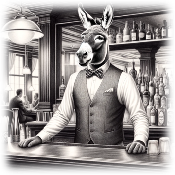 “Donkey Battitude – Night Shift” – ASScoozie Design on FrostBuddy Universal Buddy | A Sweet Sip