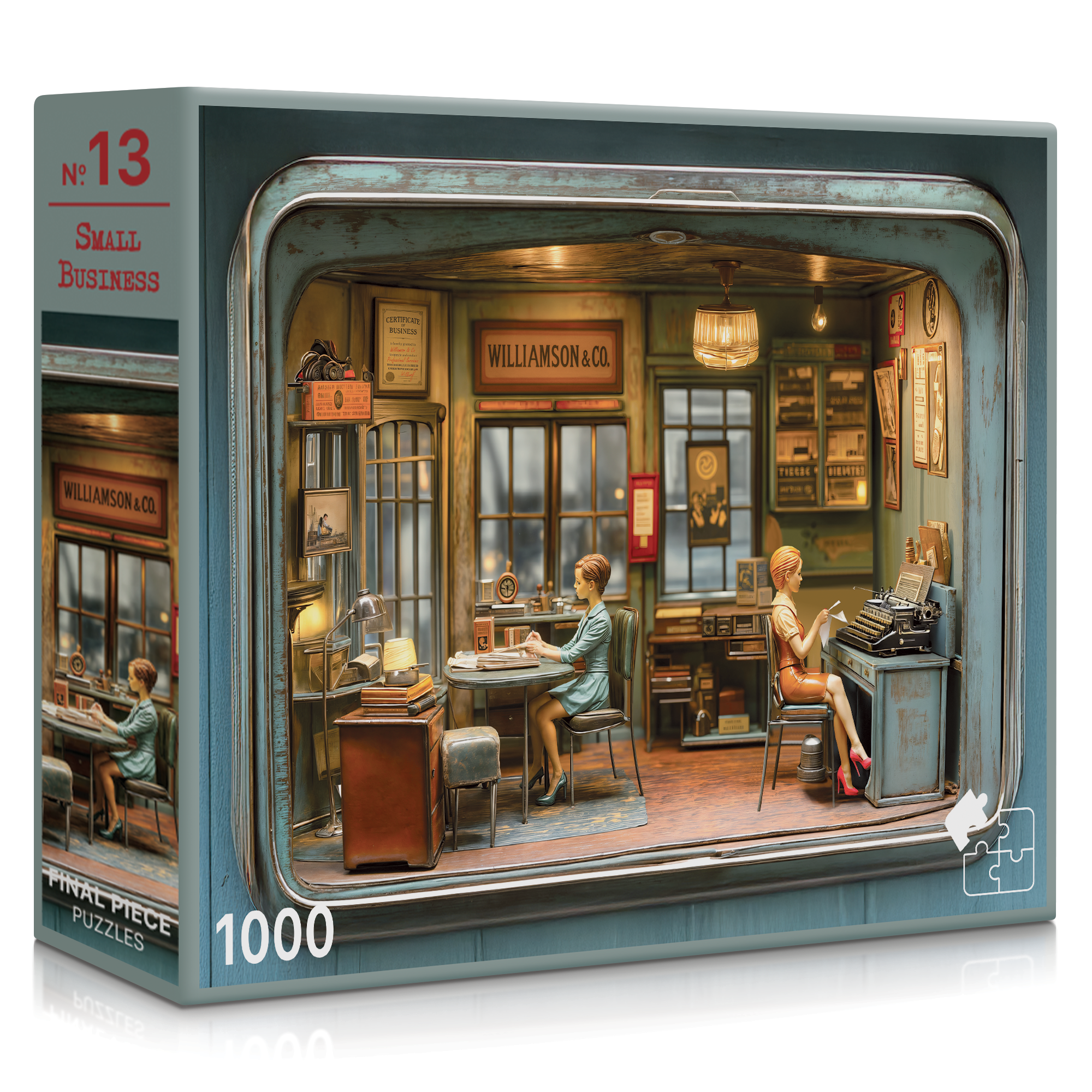 No. 13 - Small Business | 1000-Piece Jigsaw Puzzle | A Sweet Sip!