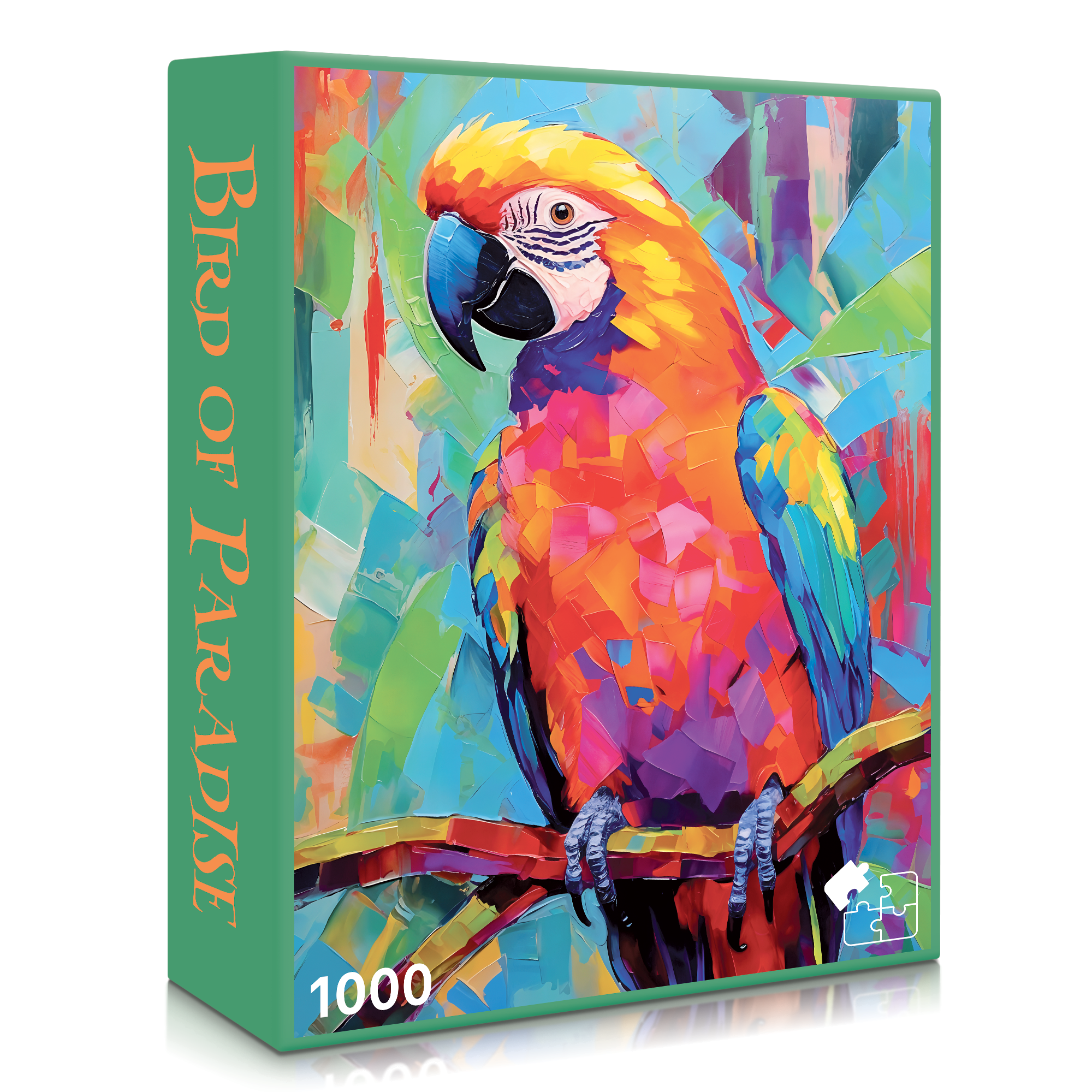 No. 17 - Bird of Paradise | 1000-Piece Jigsaw Puzzle | A Sweet Sip!