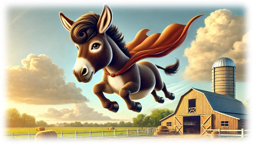 "Donkey Strong" designed by ASScoozie