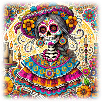 "Day of the Dead" designed by ASScoozie