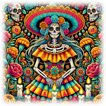 "Day of the Dead" designed by ASScoozie