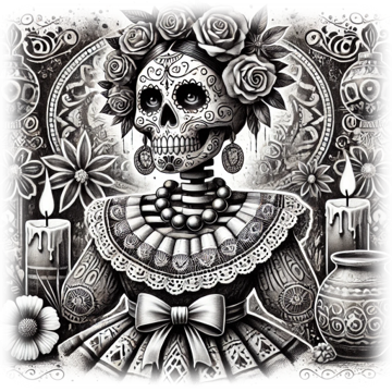 "Day of the Dead" designed by ASScoozie