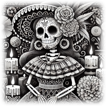 "Day of the Dead" designed by ASScoozie