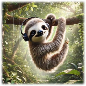 "Sloth Supreme" designed by ASScoozie