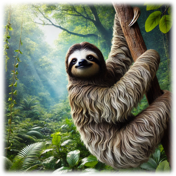 "Sloth Supreme" designed by ASScoozie