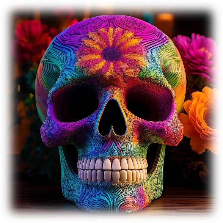 "Sugar Skull" designed by ASScoozie