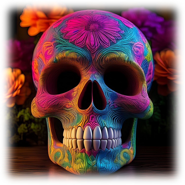 "Sugar Skull" designed by ASScoozie