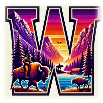 "Wyoming" designed by ASScoozie