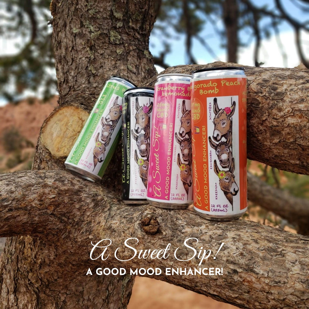 Stay Sharp and Celebrate: Discover the Joy of Sober Living with A Sweet Sip! CBD-Infused Sodas