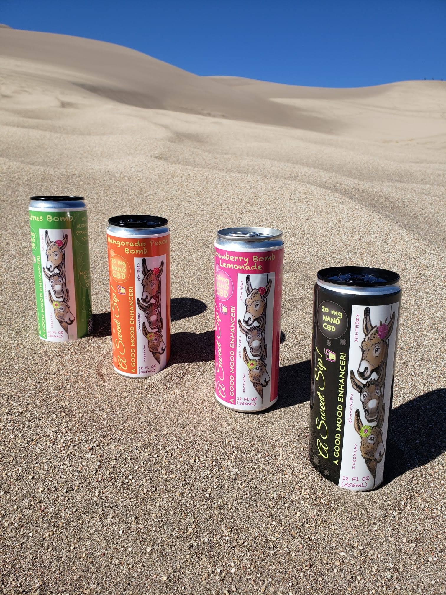 Functional Beverages Infused with Broad-spectrum Nano CBD