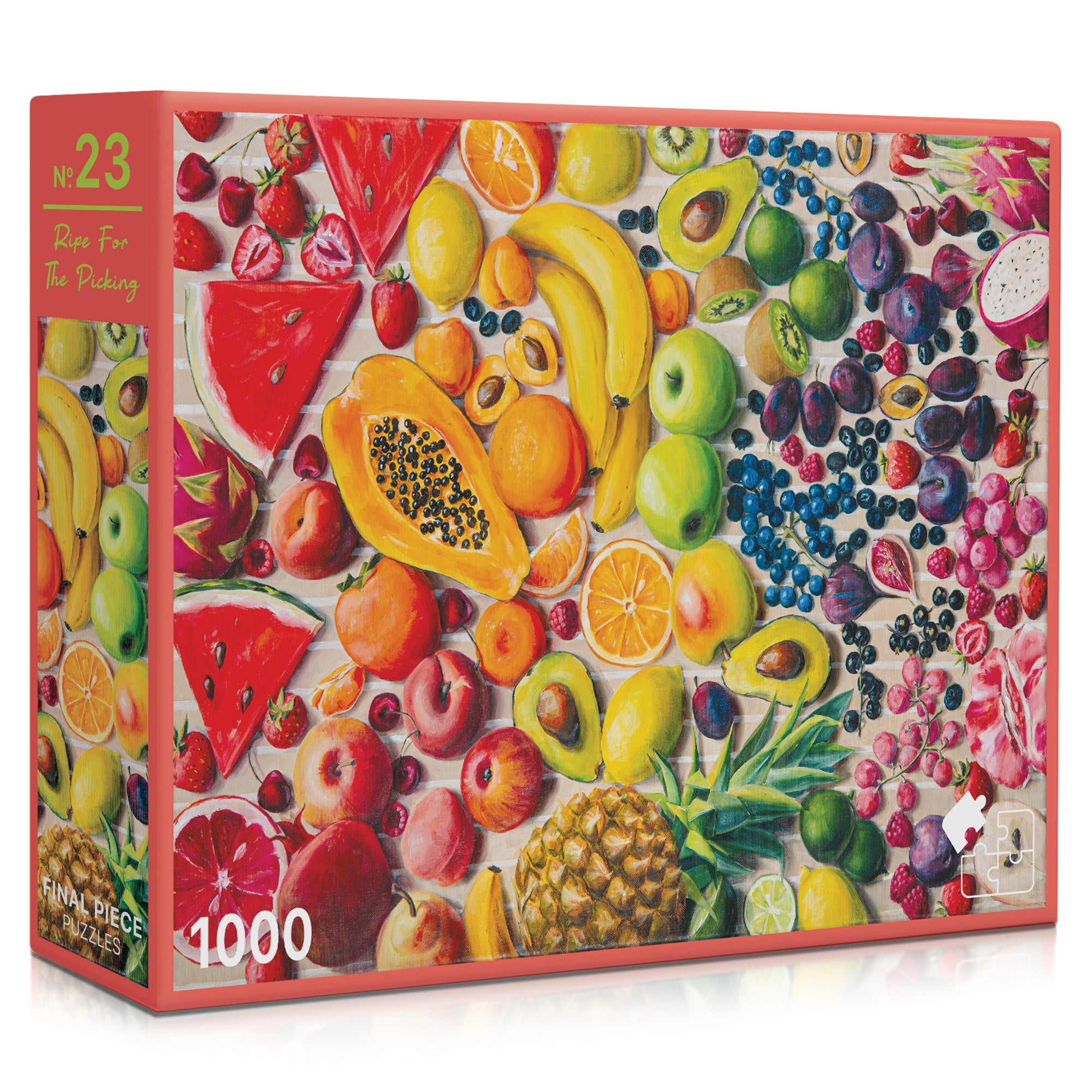 No. 23 - Ripe for the Picking | 1000-Piece Jigsaw Puzzle | A Sweet Sip!