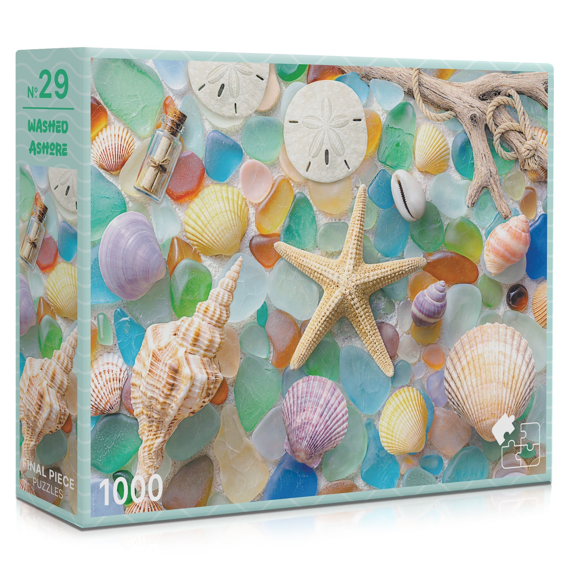 No. 29 - Washed Ashore | 1000-Piece Jigsaw Puzzle | A Sweet Sip!