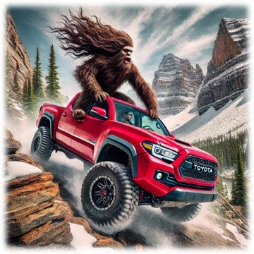 BIGFOOT Toy Truck – Trailblazer | BIGFOOT ASScoozie Universal Buddy by A Sweet Sip!