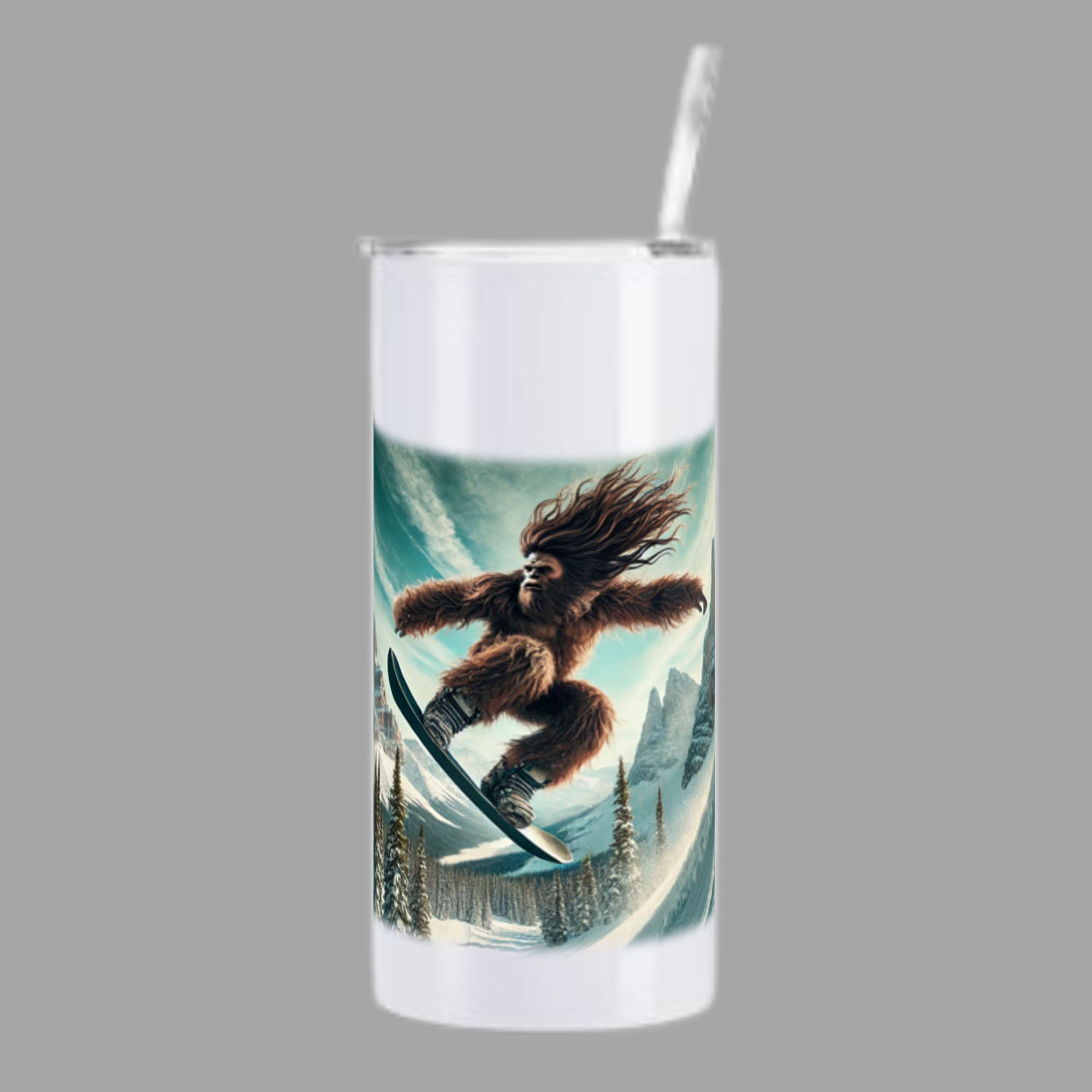 "BIGFOOT EPIC Snowboard" designed by ASScoozie