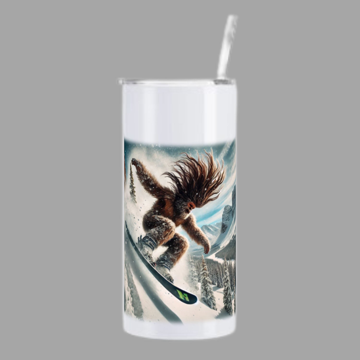 "BIGFOOT EPIC Snowboard" designed by ASScoozie