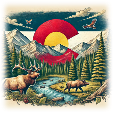 "Colorado Proud" designed by ASScoozie