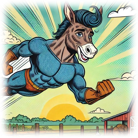 "Donkey Strong" designed by ASScoozie