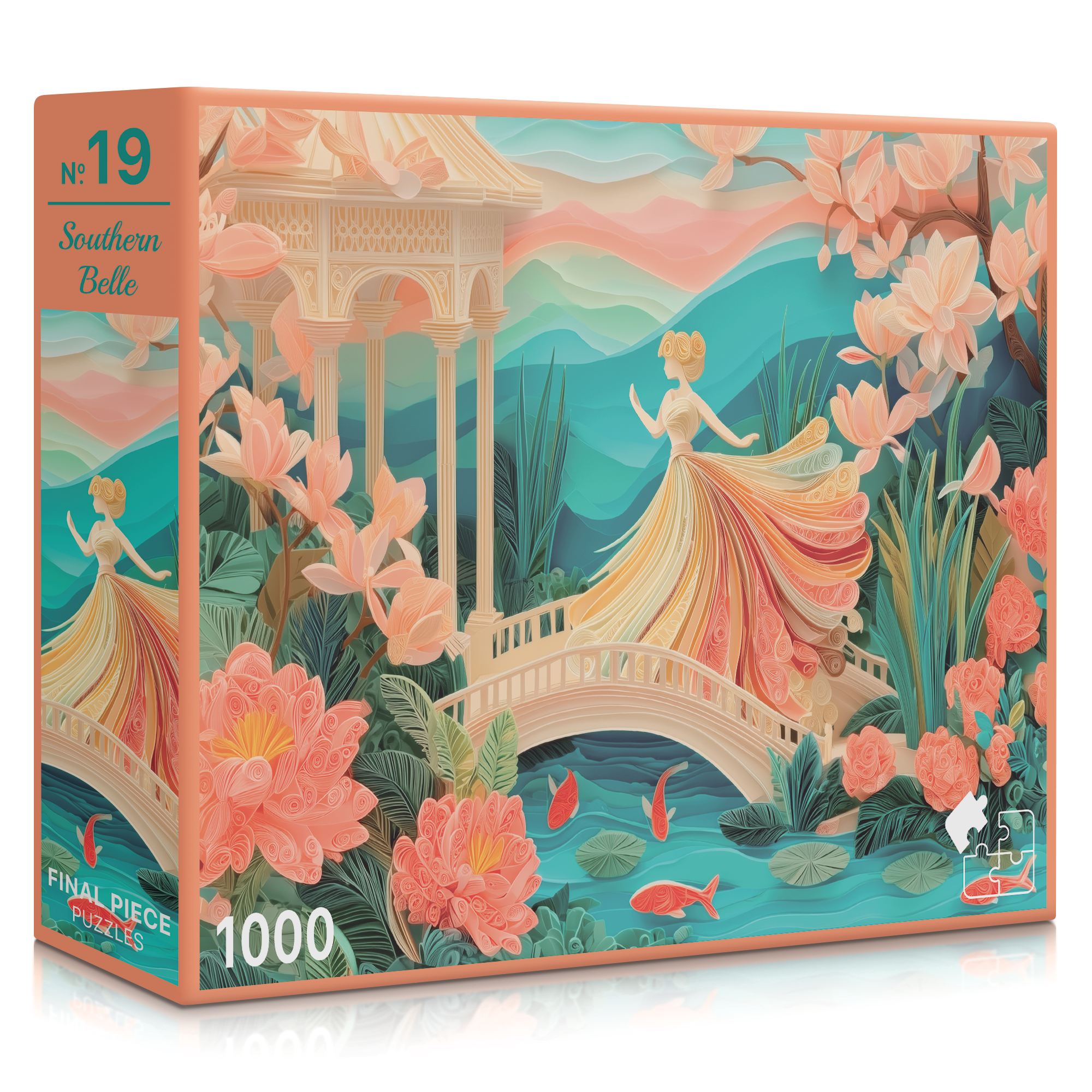 No. 19 - Southern Belle | 1000-Piece Jigsaw Puzzle | A Sweet Sip!