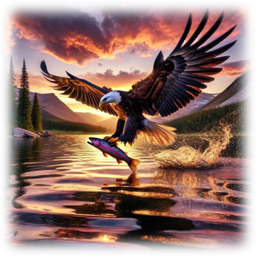 "Flight of the Eagle" designed by ASScoozie