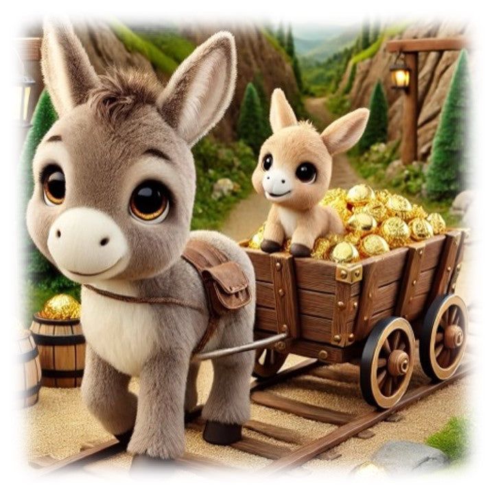 "Donkey Treasures" designed by ASScoozie