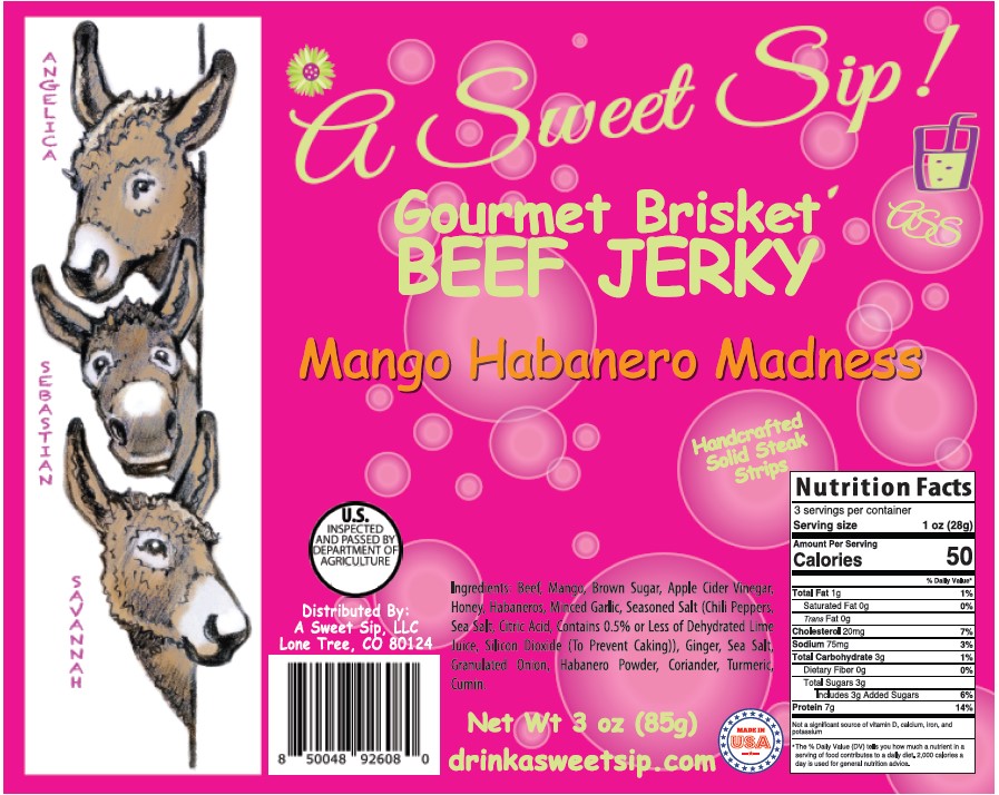 A Sweet Sip! Jerky