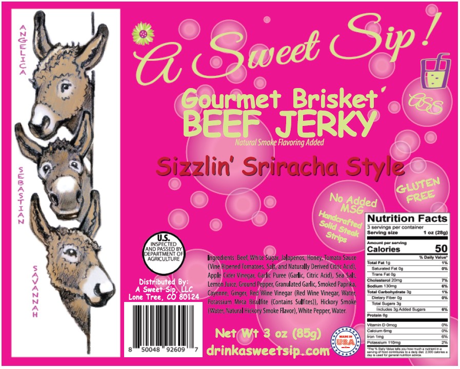 A Sweet Sip! Jerky