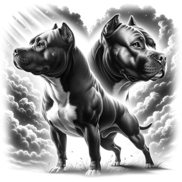 "Loyal Protector Pitbull" designed by ASScoozie