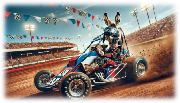 "Donkey Racer" designed by ASScoozie