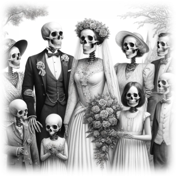 "Wedding Party" designed by ASScoozie