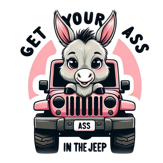 "Donkey Jeepin'" designed by ASScoozie