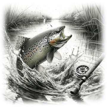 "Trout Madness" designed by ASScoozie